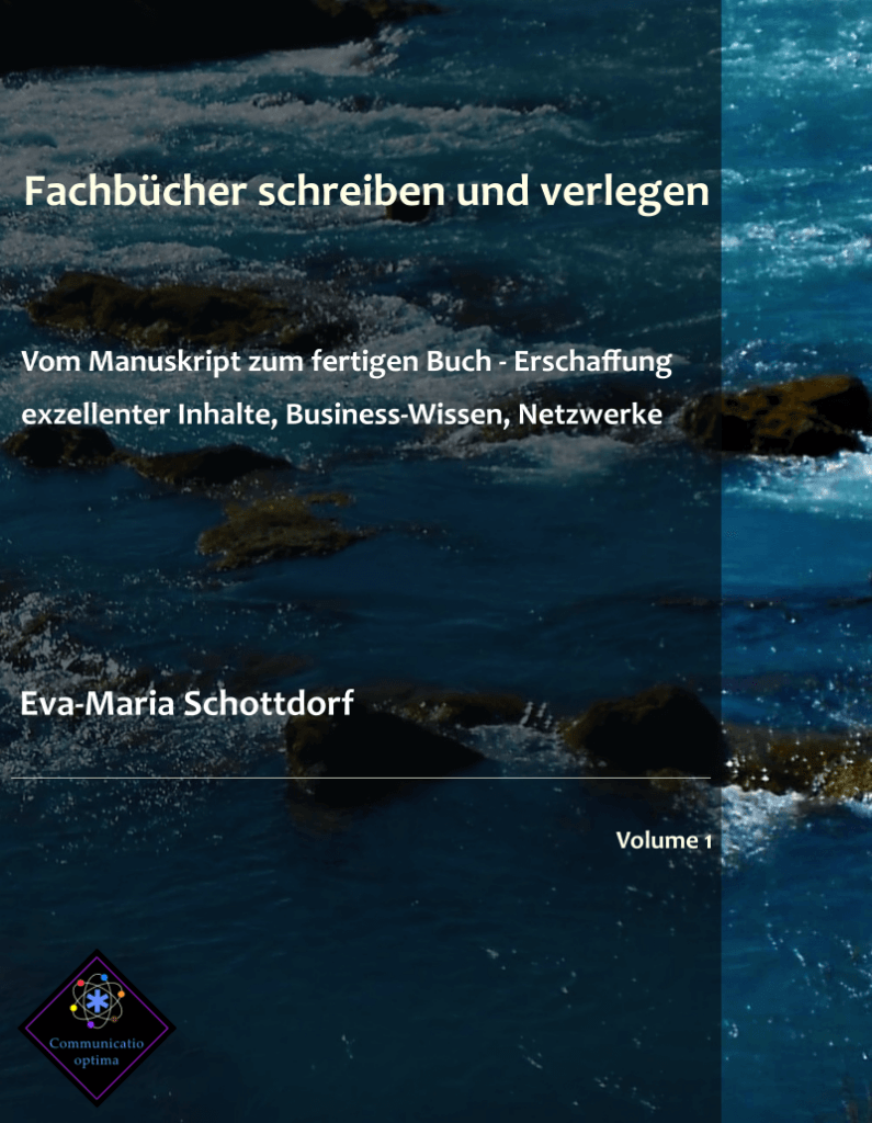 Vorderer Buchumschlag der Serie "Fachbücher schreiben und verlegen"