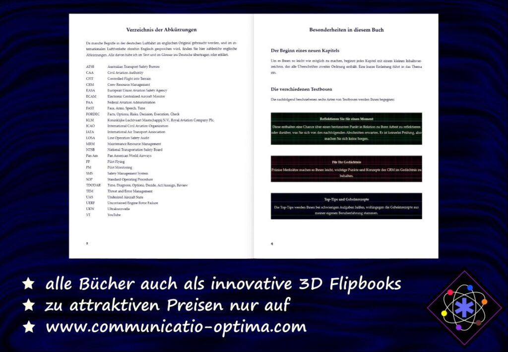 Alle Bücher auch als innovative 3D Flipbooks exclusiv auf dieser Website